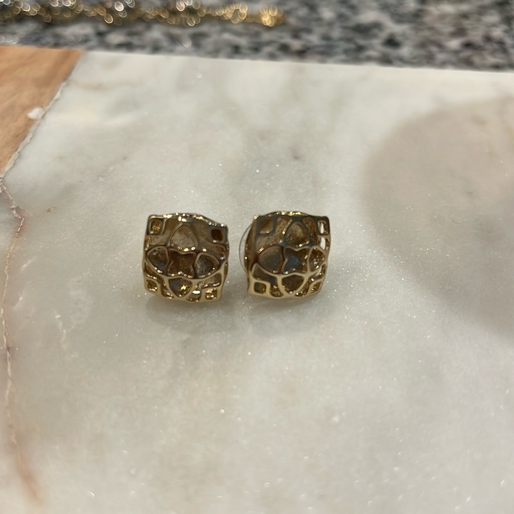 Kendra Scott Gold Studs
